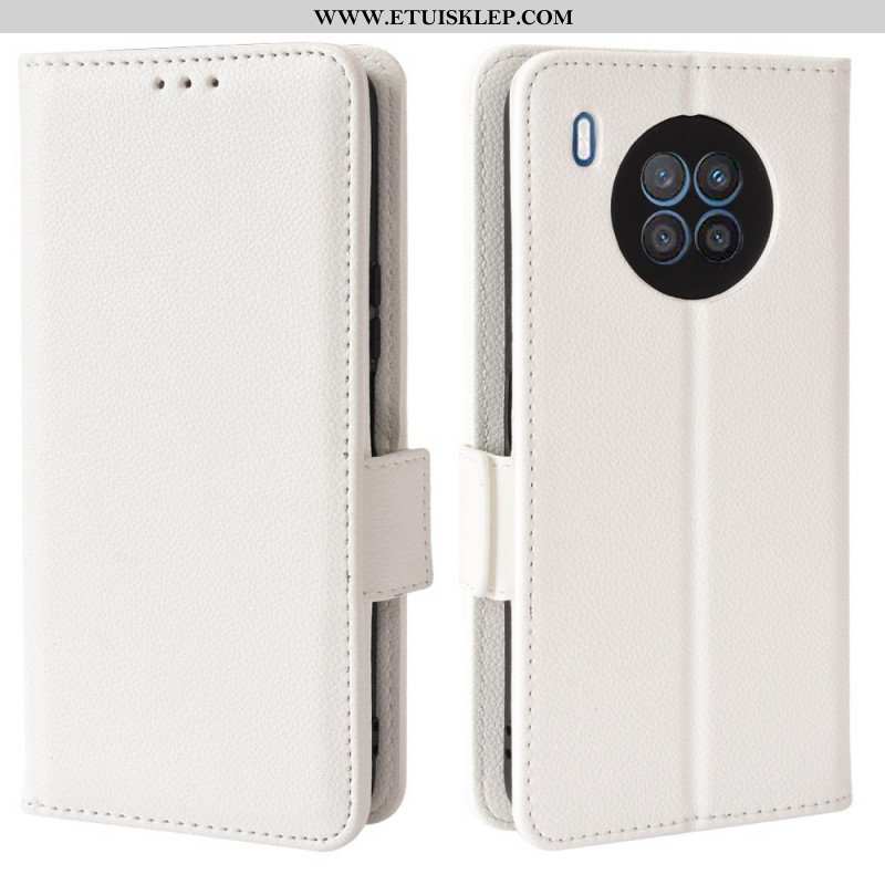 Obudowa Etui Na Telefon do Honor 50 Lite Etui Folio Flap Double Litchi Nowe Kolory